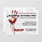 Invitation de la fête sanglante (Devant / Derrière)