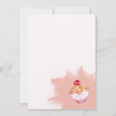 Invitation de la fête spa, Anniversaire modifiable (Dos)