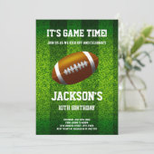 Invitation de la fête sportive de plein air de gar (Debout devant)