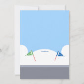 Invitation de la fête sur mesure (Dos)