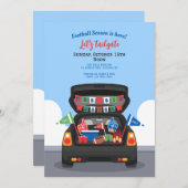 Invitation de la fête sur mesure (Devant / Derrière)