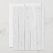 Invitation de la fête sur mesure (Dos)