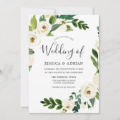 Invitation de la feuille verte de courge blanche m (Devant)