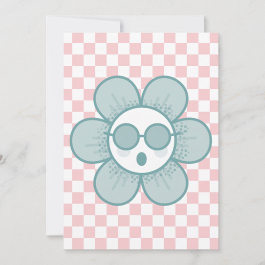 Invitation de la Fille 10e anniversaire (Dos)