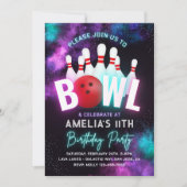 Invitation de la Fille Bowling | Invitation de Bow (Devant)