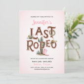 Invitation de la fille Dernière Rodéo Bachelorette (Debout devant)