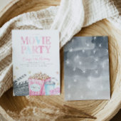 Invitation de la Fille du Film Party