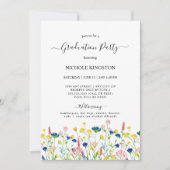 Invitation de la fleur sauvage Garden Graduation P (Devant)