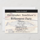 Invitation de la Fly Fishing Retirement Party (Dos)