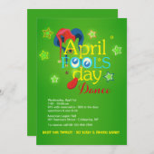 Invitation de la Fool's Day Dance (Devant / Derrière)