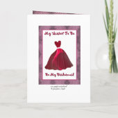 Invitation de la future gendre (Dos)