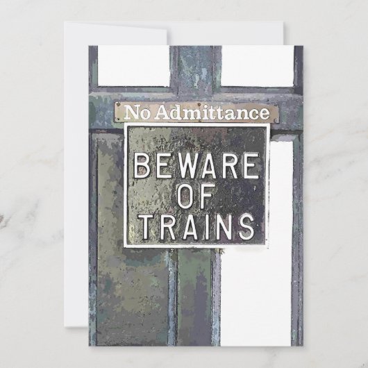 Invitation de la gare (Devant)