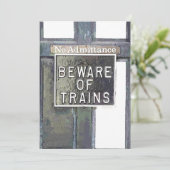 Invitation de la gare (Debout devant)