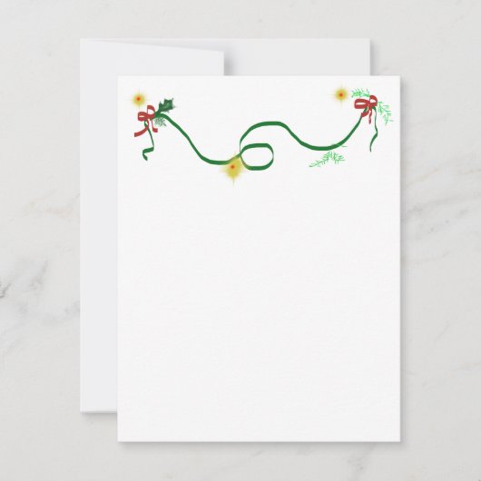 Invitation de la Gare de vacances (Devant)