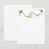 Invitation de la Gare de vacances (Devant / Derrière)