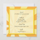 Invitation de la Gradient Summer Solstice Party (Dos)