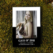 Invitation de la graduation du bloc de couleurs de