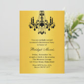 Invitation de la grande salle de bal de la fête de (Debout devant)