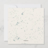 Invitation de la grange rouge (Dos)