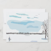 Invitation de la grange rouge (Dos)