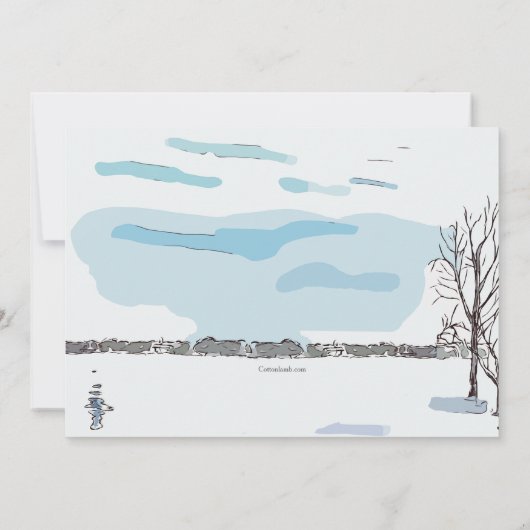 Invitation de la grange rouge (Dos)