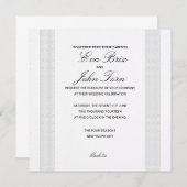 Invitation de la Grèce à l'mariage Extraordinaire (Devant / Derrière)