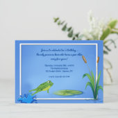 Invitation de la Grenouille sauteuse (Debout devant)