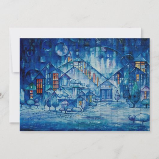 Invitation de la lueur de l'hiver (Devant)