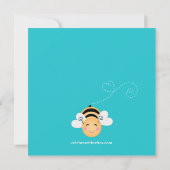 Invitation de la maman moderne à Baby shower (Dos)