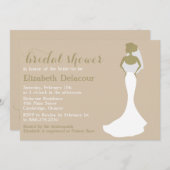 Invitation de la Mariage de Sirène (Devant / Derrière)