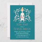 Invitation de la Mariage turquoise robe de mariée  (Devant)