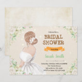 Invitation de la mariée (Devant / Derrière)