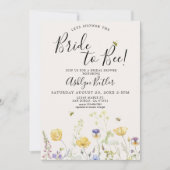 Invitation de la mariée à la douche nuptiale (Devant)