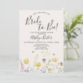 Invitation de la mariée à la douche nuptiale (Debout devant)