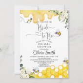 Invitation de la mariée à la douche nuptiale (Devant)