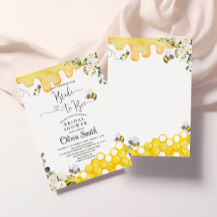 Invitation de la mariée à la douche nuptiale