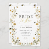 Invitation de la mariée à la douche nuptiale (Devant / Derrière)