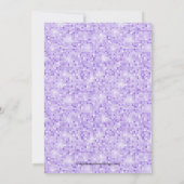 Invitation de la mariée à la douche nuptiale Boule (Dos)