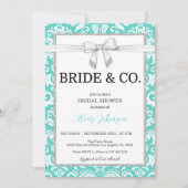 Invitation de la mariée et co-nuptiale (Devant)