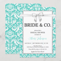 Invitation de la mariée et co-nuptiale