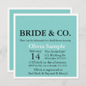 Invitation de la mariée et de la concubine (Devant / Derrière)