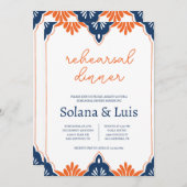 Invitation de la Marine Espagnole et dîner de répé (Devant / Derrière)