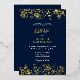 Invitation de la Marine et du Rose d'or