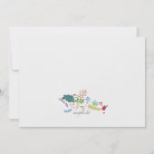 Invitation de la médaille de printemps (Dos)