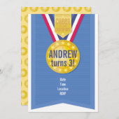 Invitation de la médaille d'or (Devant / Derrière)