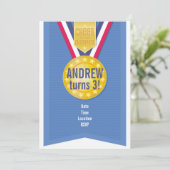 Invitation de la médaille d'or (Debout devant)