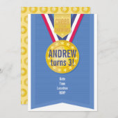 Invitation de la médaille d'or (Devant / Derrière)