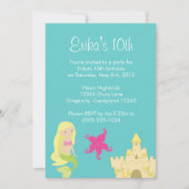 Invitation de la mer de Mermaid (Devant)