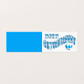 Invitation de la Mini Soirée Oktoberfest 2022 (Extérieur déplié)