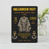 🖤 Invitation de la Momie du Pharaon Noir 🎃✉️ (Debout devant)